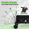NBONEBS Folding Cart 300LBS Capacity, Load and 200L Capacity, TC158-1, BLACK - Like New