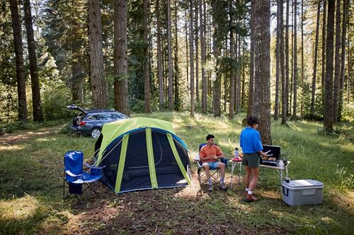 Coleman Carlsbad Dark Room Tent 4/6 Person Tent Blocks Sunlight 2000024289-4P-PF - Like New