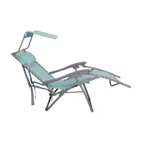 Bliss Hammocks 26" Gravity Free Beach Chair GBC-026-SG - SEA GLASS Like New