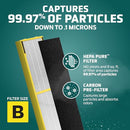 GermGuardian Filter B HEPA Pure Genuine Air Purifier Filter - Black/Yellow - Brand New