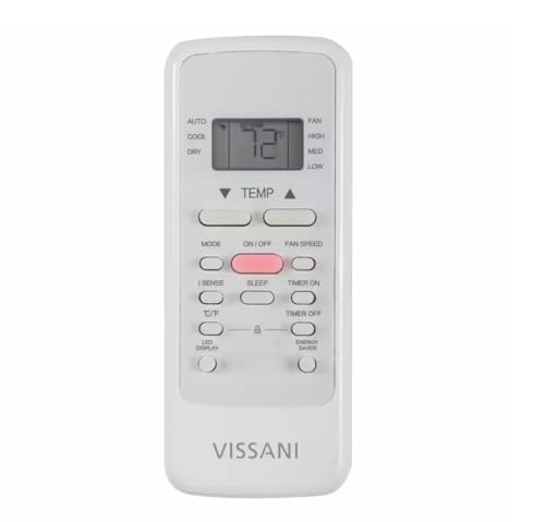 VISSANI 5000 BTU WINDOW AIR CONDITIONER 150 SQ. FT. ROOMS VAW05R1AWT - WHITE - Like New