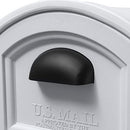 STEP2 TOWN-TO-TOWN XL POST-MOUNT MAILBOX WEATHER RESISTANT LARGE 518199-CLWHT - Like New