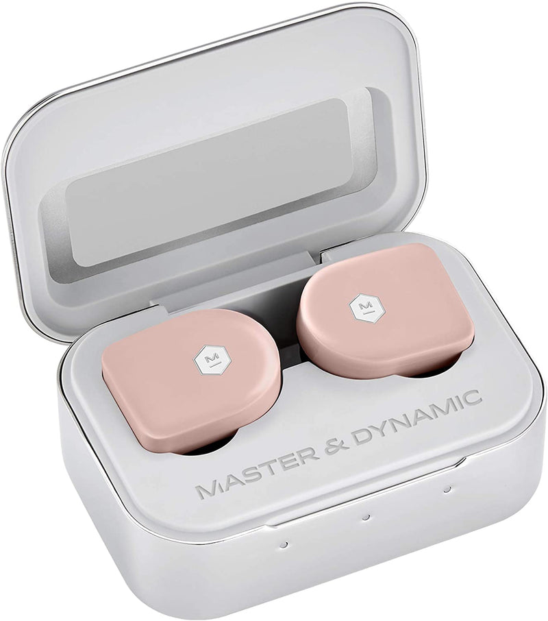 MASTER & DYNAMIC MW07PC Bluetooth True Wireless Earphones Pink Coral - Brand New