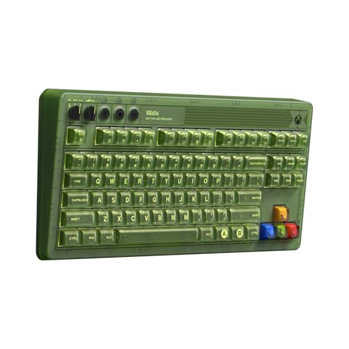 8BITDO RETRO 87 MECHANICAL KEYBOARD RGB BACKLIGHT WIRELESS - - Scratch & Dent