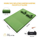 KingCamp Double Sleeping Pad Self Inflating Camping 2 Person Foam Mattress - Brand New