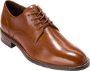 C42274 COLE HAAN LENOX HILL OXFORD MEN SIZE 9 BRITISH TAN/BLACK/DK NATURAL - Like New