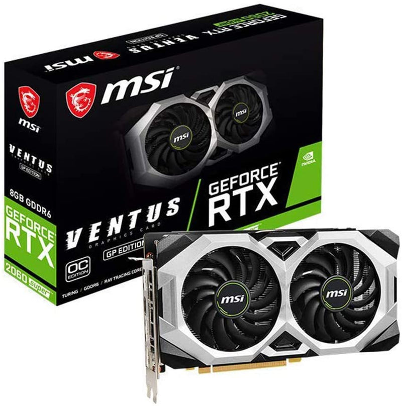 MSI GeForce RTX 2060 Super 8GB 256 Bit Overclocked - Like New