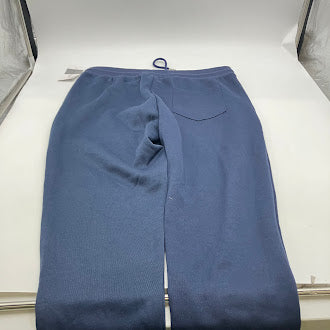 PRO STAR MEN'S FIT FLEECE LINED DRAWSTRING JOGGER SWEATPANTS - L - NAVY - Brand New