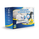 12 Jumbo Compression Storage Bags, Vacuum Storage Bags, Space Saver Bags - Like New