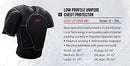 Adams Umpire Chest Protector Low Profile Padded Shirt Baseball XX-Large Black - Brand New