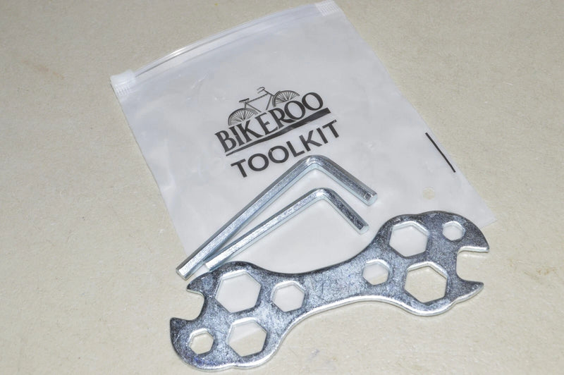 BIKEROO TOOL KIT BICYCLE SET - SILVER - Like New