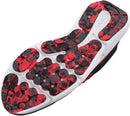 3026175 Under Armour Men's Charged Assert 10 Running Shoe Black/Red 10 - Like New