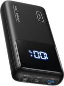 INIU POWER BANK 25000MAH 100W USB C LAPTOP PORTABLE CHARGER BI-B63 - BLACK - Like New