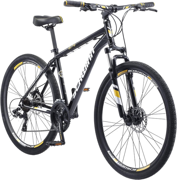 Schwinn GTX Elite Comfort Adult Hybrid Bike, 18" Frame - Black/Yellow Like New
