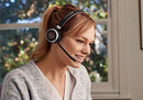 JABRA EVOLVE 65 SE LINK380A MS STEREO- BLUETOOTH HEADSET 6599-833-309 - BLACK - Like New