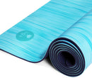 IUGA PRO YOGA MAT NON SLIP HOT ANTI-TEAR EXERCISE MAT YOGA MATS - METEOR BLUE - Like New