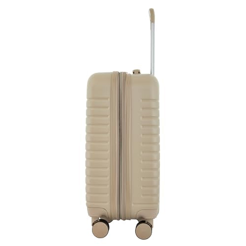 KENSIE GRACEFUL HARDSIDE CARRY-ON LUGGAGE, 22" - LIGHT TAUPE - KN-91220-X2-900 - Like New