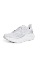 HOKA WOMEN'S CLIFTON 10 COSMIC GREY/STARDUST 7 MEDIUM - Like New