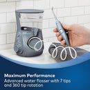 Waterpik Aquarius Water Flosser Professional, Electric Power - GRAY - Like New