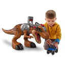 FISHER PRICE IMAGINEXT JURASSIC WORLD JURASSIC REX DINOSAUR PLAY FMX85-996W - Like New