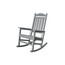 TRAPPER'S PEAK HDPE PATIO ROCKING CHAIR POLY LUMBER OUTDOOR - LIGHT GRAY - Like New