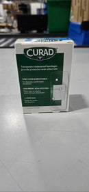CURAD WATERPROOF TRANSPARENT BANDAGE, 4-SIDED SEAL, 30 BANDAGES - Brand New