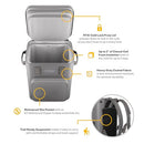 RTIC 24 CAN ULTRA-TOUGH BACKPACK COOLER INSULATED WATERPROOF - GRAY - Like New