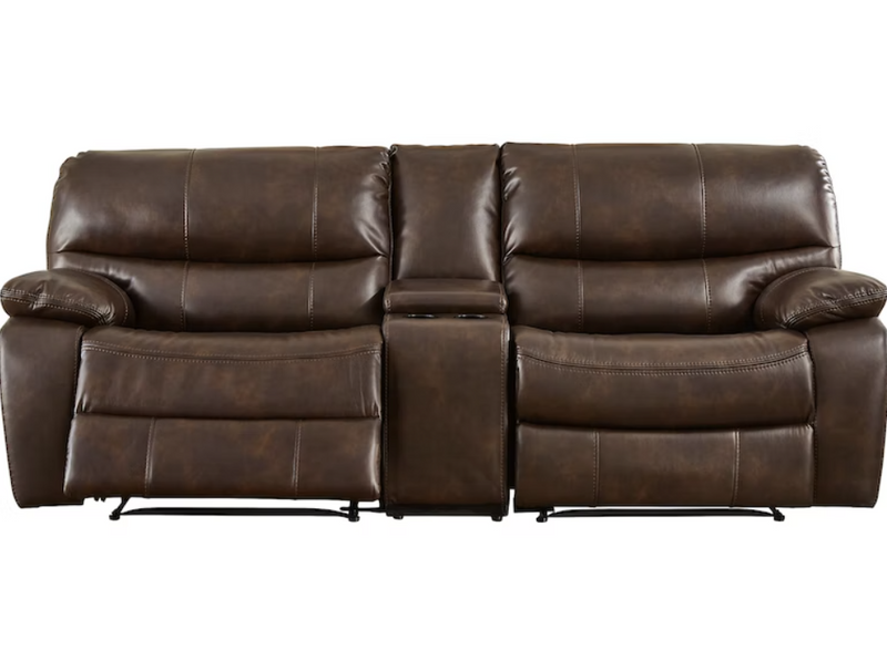 Ashley Mayall Mayall 3-Piece Power Reclining Sectional 66703S6 - Chocolate New