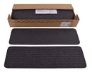 RUG STYLES ONLINE 8x30" Set of 3 Stair Treads Skid Resistant - Dark Gray - Like New