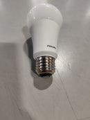 PHILIPS A19 11W DIMMABLE LED LAMP 880 LUMENS 2700K 120V 50/60HZ - WARM WHITE - Like New