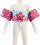 PUDDLE JUMPER KIDS DELUXE LIFE VEST W/ 3D CHARACTER 30-50 POUNDS PINK STARFISH - Like New