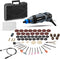 Hammerhead 1.2-Amp Rotary Tool with 62 Accessory Attachments Carrying Case Like New