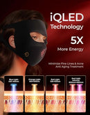 SOBETUAR 4D LED FACE MASK LIGHT THERAPY, 4 MODES PORTABLE LIGHT RED - BLACK - Like New