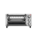 BLACK AND DECKER 4 SLICE AIR FRY TOASTER OVEN - SILVER - Brand New