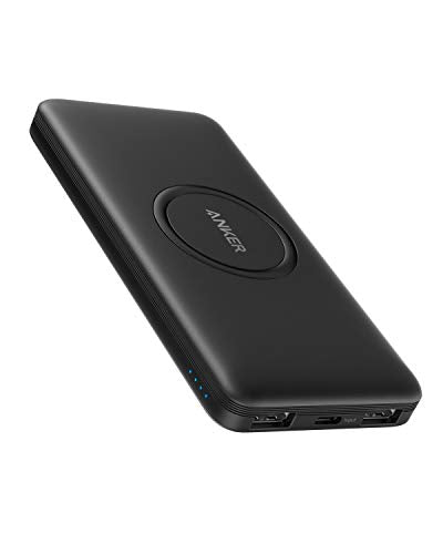 ANKER WIRELESS POWER BANK POWERCORE 10,000MAH PORTABLE CHARGER USB-C - BLACK Like New