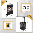 Olympia Tools 85-404 Pack-N-Roll Mesh Portable Tools Carrier - Black - Like New