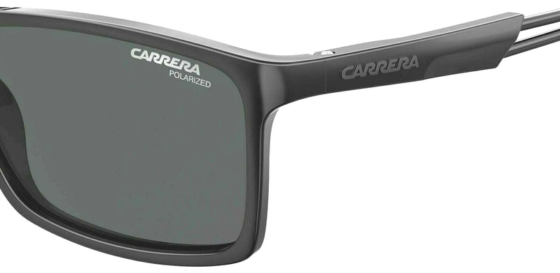 CARRERA SUNGLASSES 4016/S 807 BLACK POLARIZED 55MM - BLACK - Like New