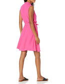 AMAZON ESSENTIALS WOMEN'S SLEEVELESS RELAXED-FIT DRESS - SIZE 2XL - HOT PINK - Brand New