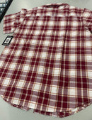 BLACK HORSE WOVEN PLAID SHIRT - MENS L - RED/WHITE/YELLOW - Brand New