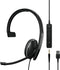 EPOS Sennheiser Adapt 135T Wired Single-Sided Headset 1000900 - Black New