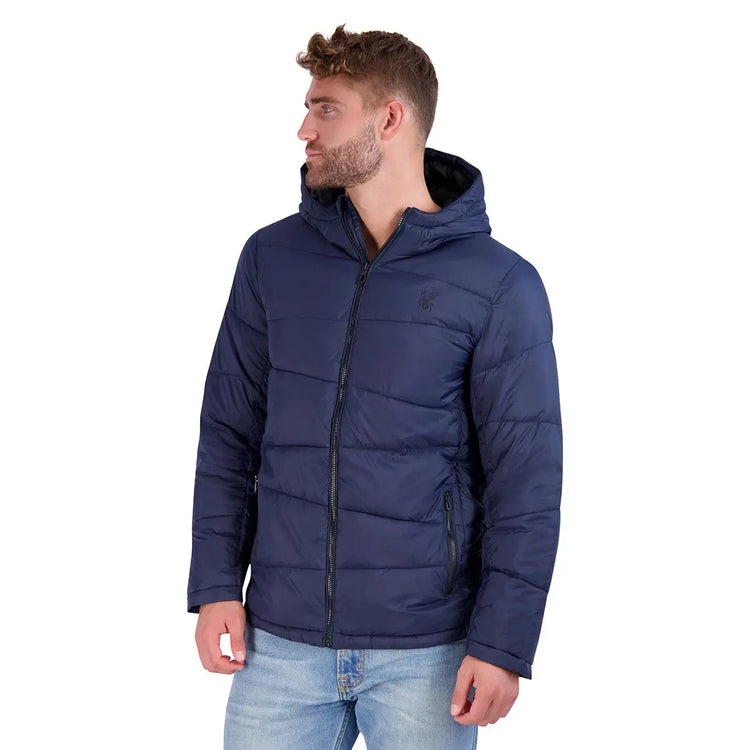 SPYDER MEN'S NEXUS PUFFER JACKET - MEDIUM - FRONTIER - SPFGM083 - Like New
