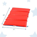 Children's Factory Angels 2" Thick Toddler Nap Mat Red-Blue 4 - Scratch & Dent