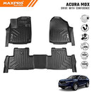 Premium MAXPRO Floor Mats Acura MDX 2022-2026 1st & 2nd Row Complete Set - Brand New