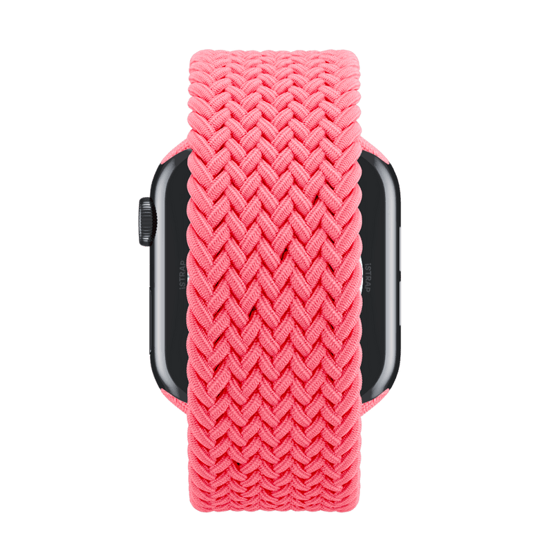 APPLE WATCH BAND BRAIDED SOLO LOOP 41MM, SIZE 8 - GUAVA - Brand New