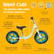 RETROSPEC CUB TODDLER 12" BALANCE BIKE, NO PEDAL KIDS BICYCLE - POWDER BLUE - Brand New