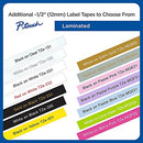 Brother Genuine P-touch TZE-335 Label Tape, 1/2" (0.47") Standard Laminated - Brand New