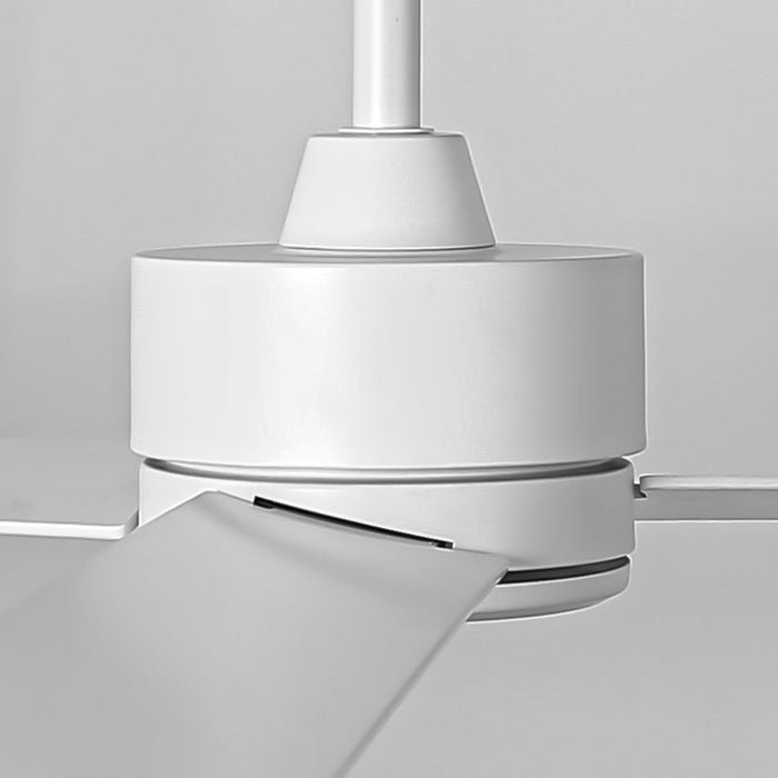 PARROT UNCLE 52 IN. INDOOR MODERN CEILING FAN WITH REMOTE CONTROL - WHITE - Like New