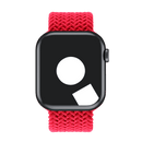 APPLE WATCH BRAIDED SOLO LOOP BAND 40MM, SIZE 1 - RED - Like New