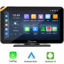 CARPURIDE W701 PLUS PORTABLE WIRELESS CAR STEREO, SUPPORT - Scratch & Dent