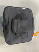 ROCKLAND 14 INCH FASHION SOFTSIDE UPRIGHT LUGGAGE CARRYING BAG - BLACK - Brand New